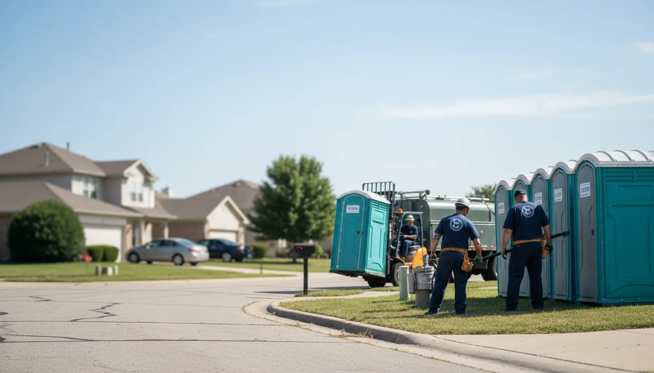 Porta Potty Rental in New Holland, IL near me